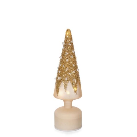 PINO ROTANTE IMPERIAL CHAMPAGNE H.33.5 CON LED